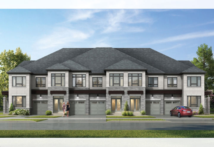Upper East Side Homes Unionville Exterior View of Townhomes