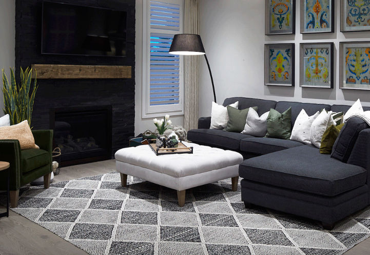 Upper Joshua Creek Towns Living Room Interior