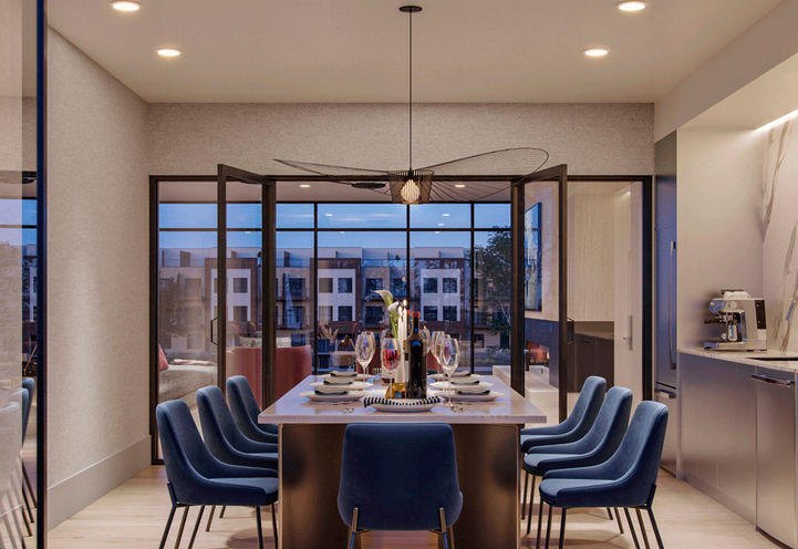 Verde Living Condos Event Lounge