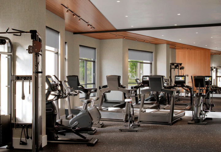Verde Living Condos Fitness Room Interior