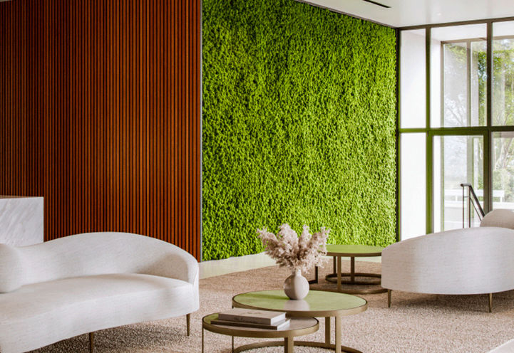 Verde Living Condos Lounge Interior View