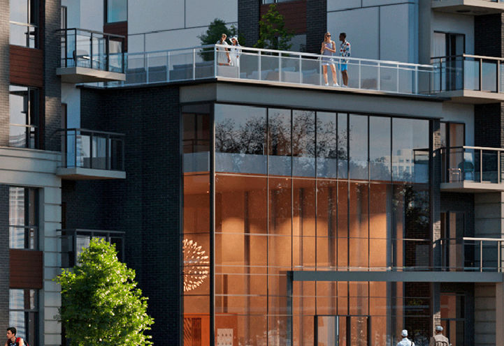 Verde Living Condos Street View Close Up