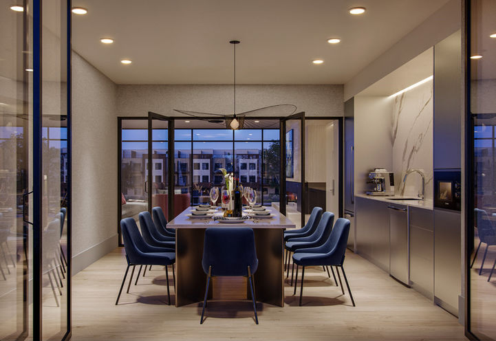 Verde Living East Condos Dining Room