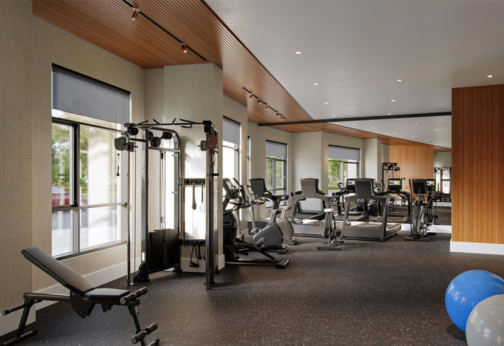 Verde Living East Condos Fitness Room