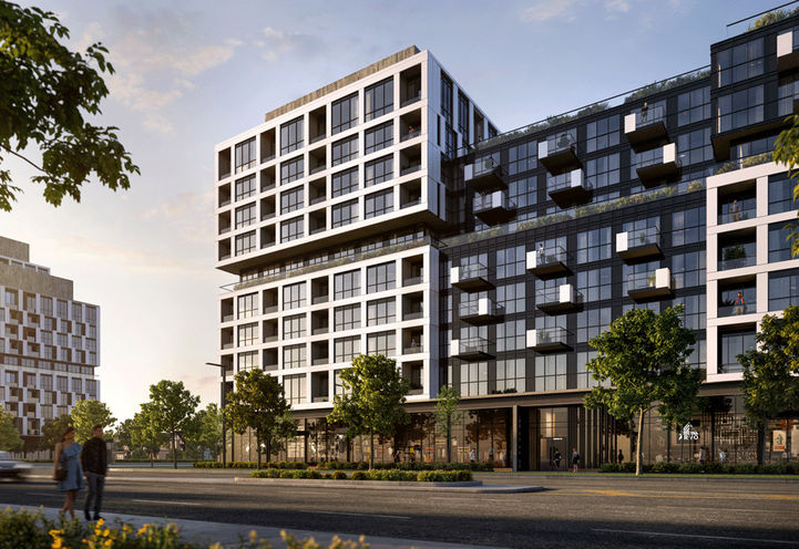 Verge Condos 2 Street Level Rendering