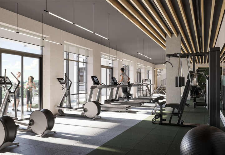 Verge East Condos Fitness Facility