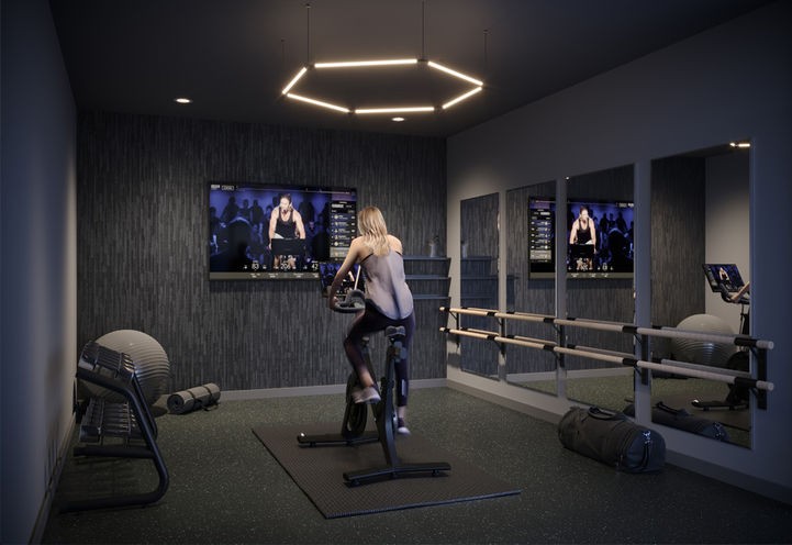 Verge East Condos Spinning Room