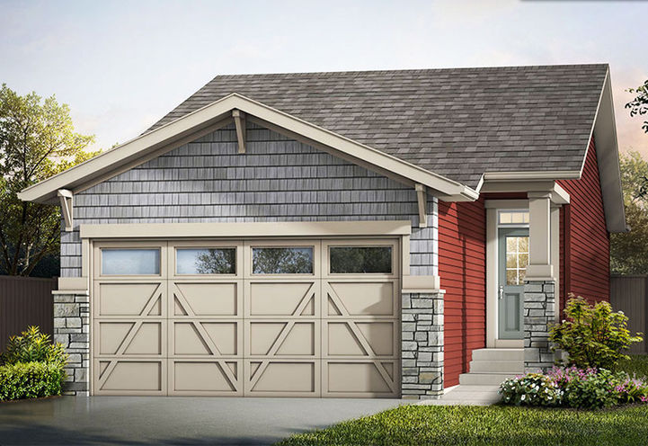 Vermilion Hill Homes Calgary Exterior View of Bungalow