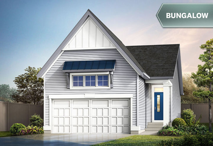 Vermilion Hill Homes Calgary Exteriors of Bungalow Unit