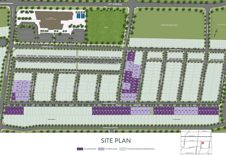 Victory Green Homes Site Plan
