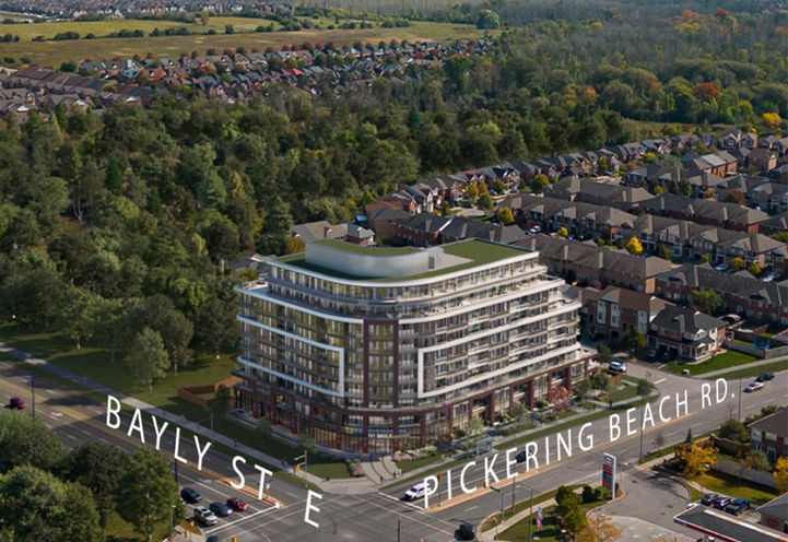 Vidal Condos Aerial View of Building