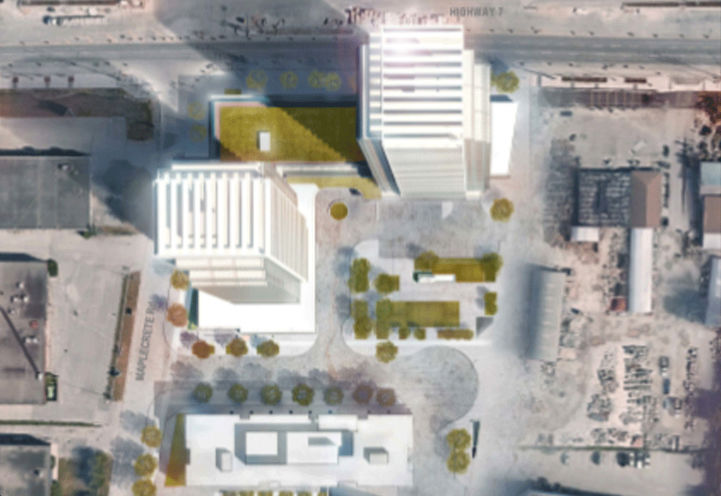 2901 HWY 7 Condos 3 - Aerial View