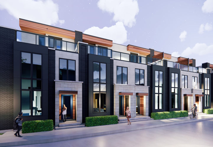 Vineyard Square Towns Exterior Streetscape View