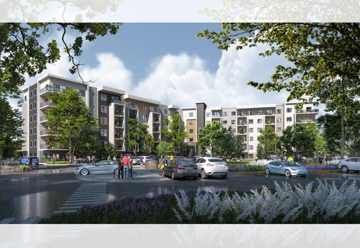 Violette Condos Calgary Exterior View of Building