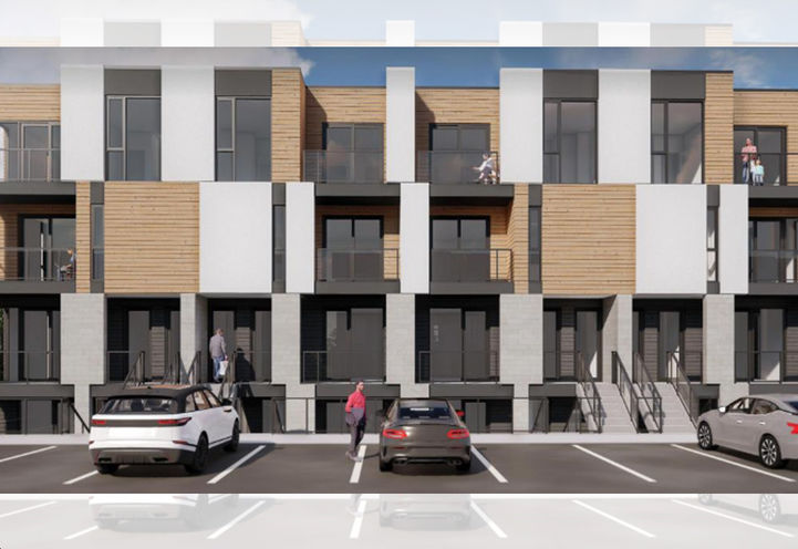 Vista Hills - Exterior Front View of Stacked Towns