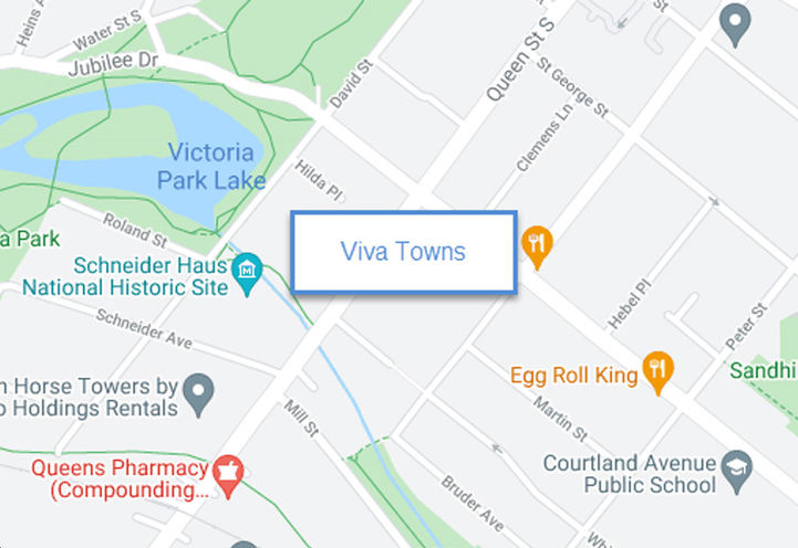 Viva Towns Map of Project Location