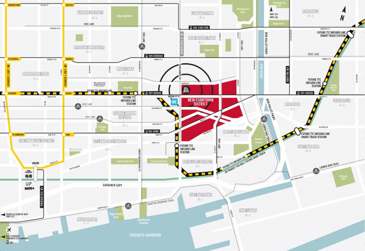 Aerial Map - Warehouse Lofts