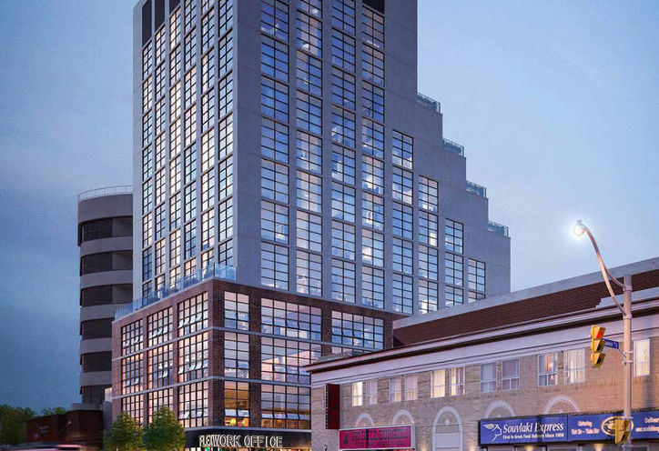 Warehouse Lofts Toronto - Early Rendering