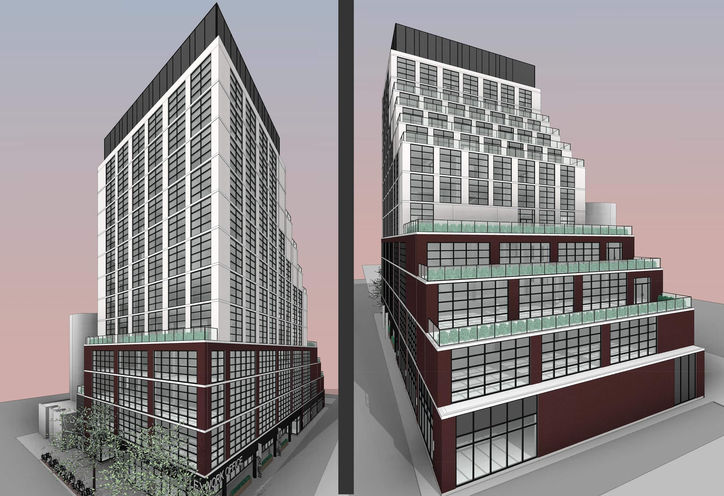 Warehouse Lofts Toronto - Initial Building Design