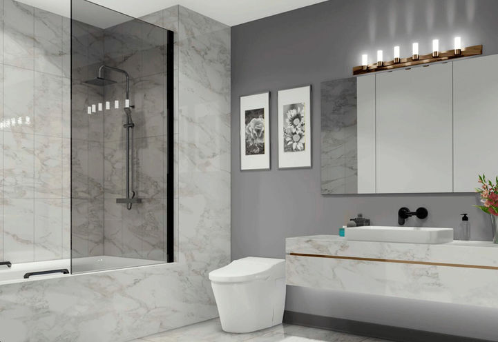 Wasaga Beach Lux Condos Bathroom Interior