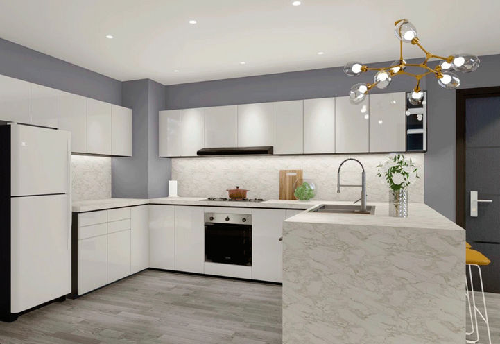 Wasaga Beach Lux Condos Kitchen Interior