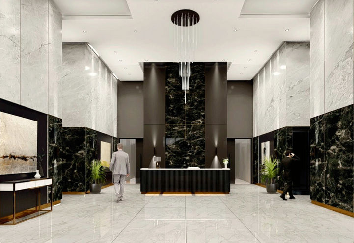 Wasaga Beach Lux Condos Lobby Interior