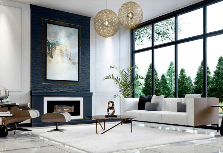 Wasaga Beach Lux Condos Lounge Interior