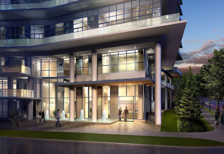 Entrance- Water's Edge at the Cover, 2147 Lake Shore Blvd W