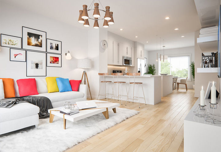 Watercrest Towns Calgary - Living Space