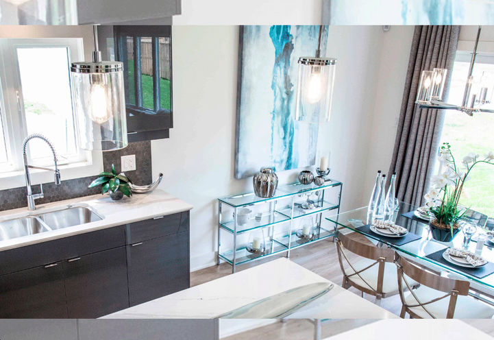 West Creek Towns - Kitchen Interior View