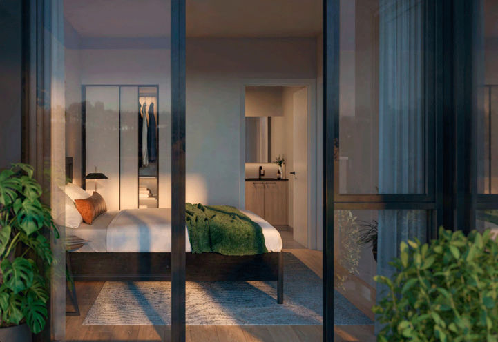 Westbend Residences - Bedroom Interior View