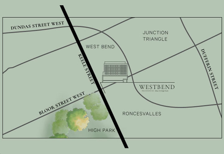 Westbend Residences Map of Project Location