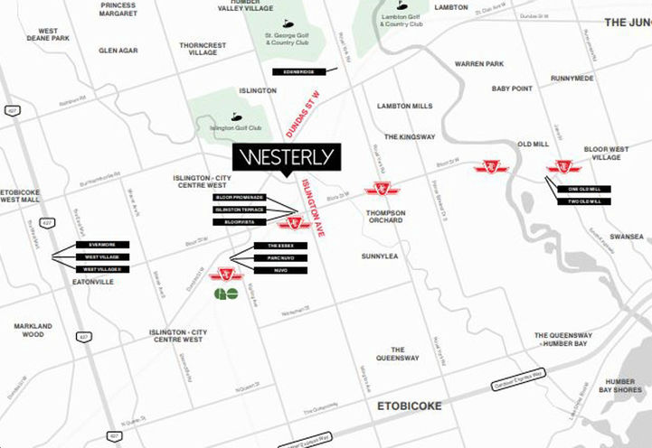 Westerly Condos 2 - Map