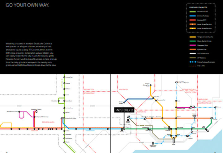 Westerly Condos 2- Transit Map