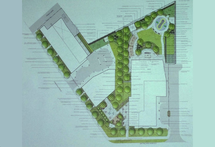 Westerly Condos Aerial View of Site Plan Location