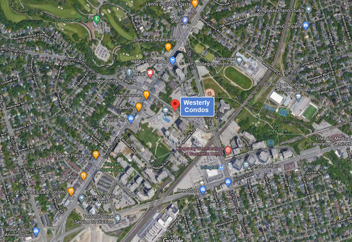 Westerly Condos Neighborhood Area