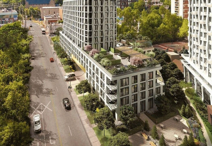 Westerly Condos- Podium Level Exterior View