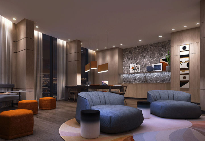 Westerly Condos - Youth Room with Dining Area