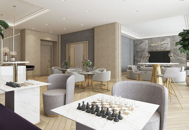 Westmount Boutique Residences Games Area Within Party Room