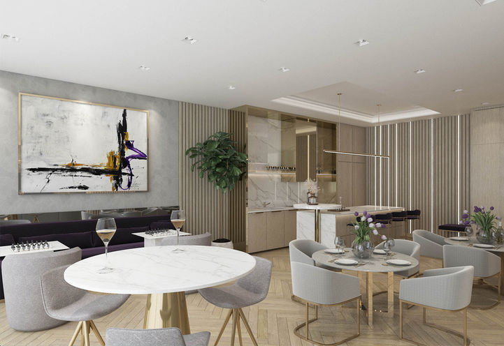 Westmount Boutique Residences Party Room