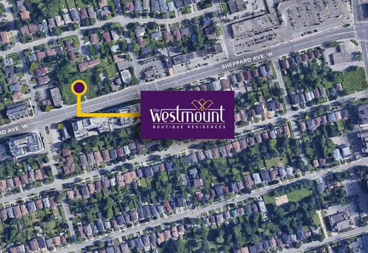 Westmount Boutique Residences Satellite View of Project Location