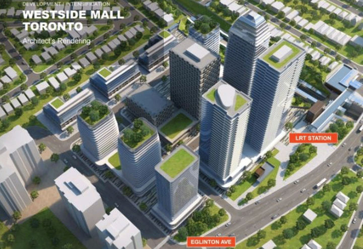 Westside Mall Condos Concept Art