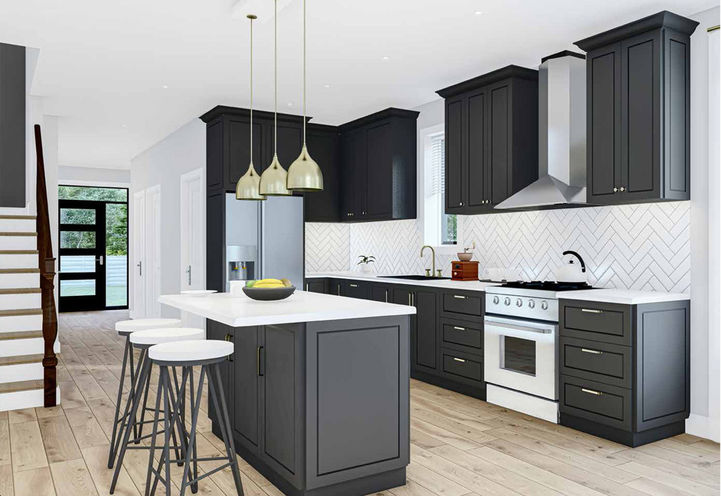 Westwood Village Preserve Kitchen Diagonal View