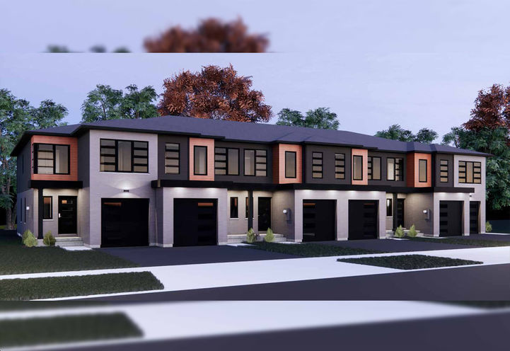 Westwood Village Preserve Townhouse Exterior View