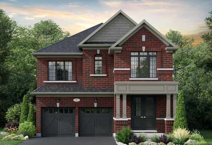 Whitby Grove Homes Exterior View of Single Family Detached Home