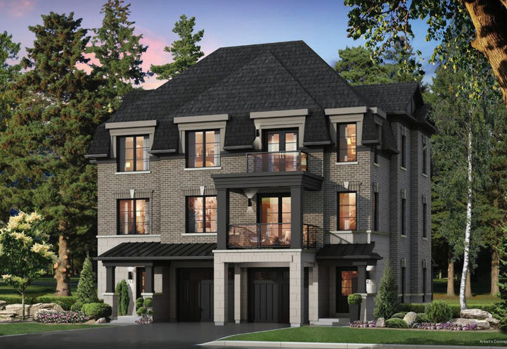 Whitehorn Woods Towns Exterior View of Semi Detached Homes