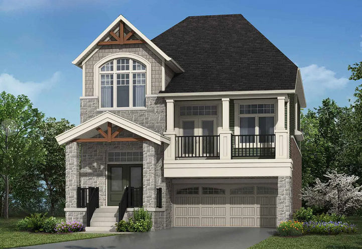 Wildflower Crossing Exterior View of Detached Model