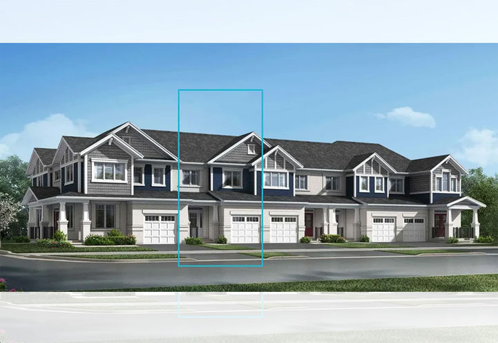 Wildflower Crossing Exterior View of Townhome Units