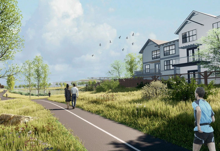 Neighbourhood View of Wildflower Homes Calgary