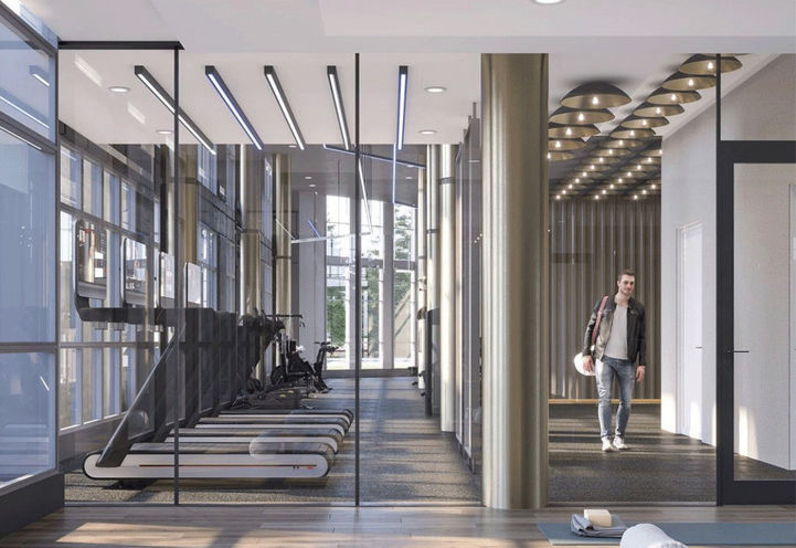 Wilmot Condos Fitness Area with Treadmills and Yoga Area